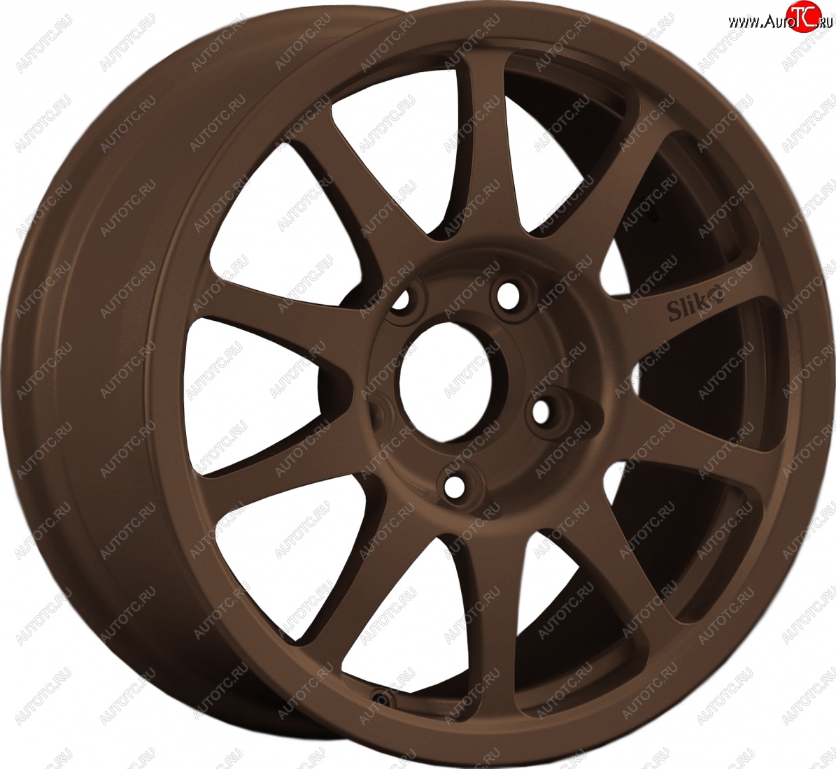 24 899 р. Кованый диск Slik Sport 7x15 (Металлик бронза)   (Цвет: Металлик бронза)  с доставкой в г. Керчь
