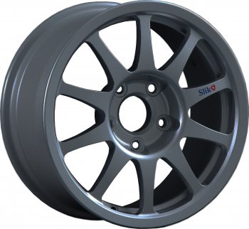 Кованый диск Slik Sport 7x15 (Металлик графит матовый)  (Цвет: Металлик графит матовый)