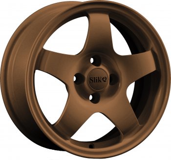 Кованый диск Slik Sport 6.5x15  (Цвет: Металлик коньячная бронза. Матовый)