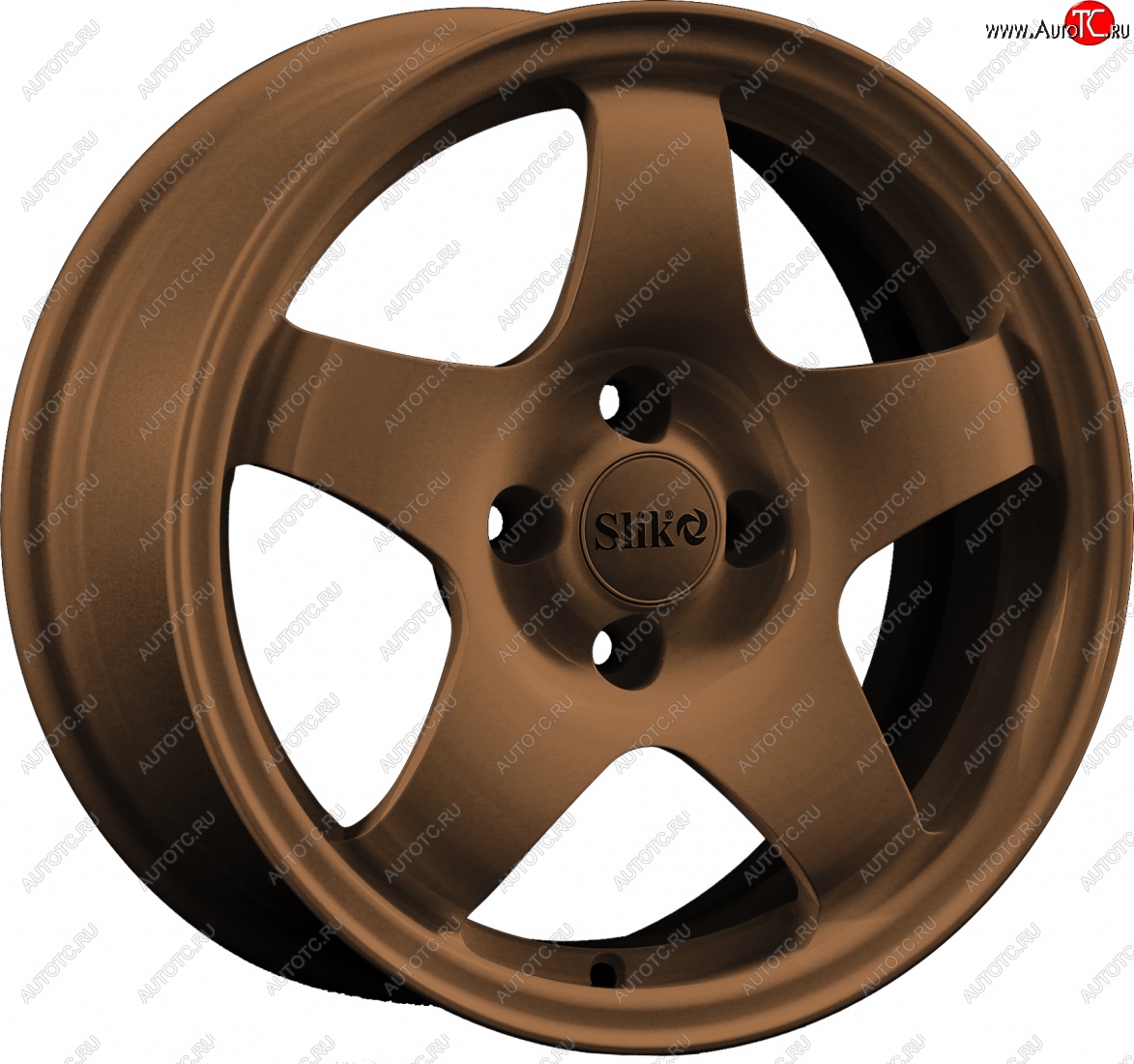 16 949 р. Кованый диск Slik Sport 6.5x15   (Цвет: Металлик коньячная бронза. Матовый)  с доставкой в г. Керчь