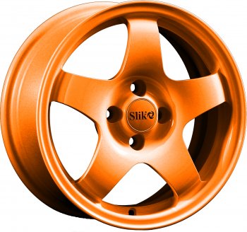 Кованый диск Slik Sport 6.5x15 (Ярко-оранжевый)  (Цвет: Ярко-оранжевый)