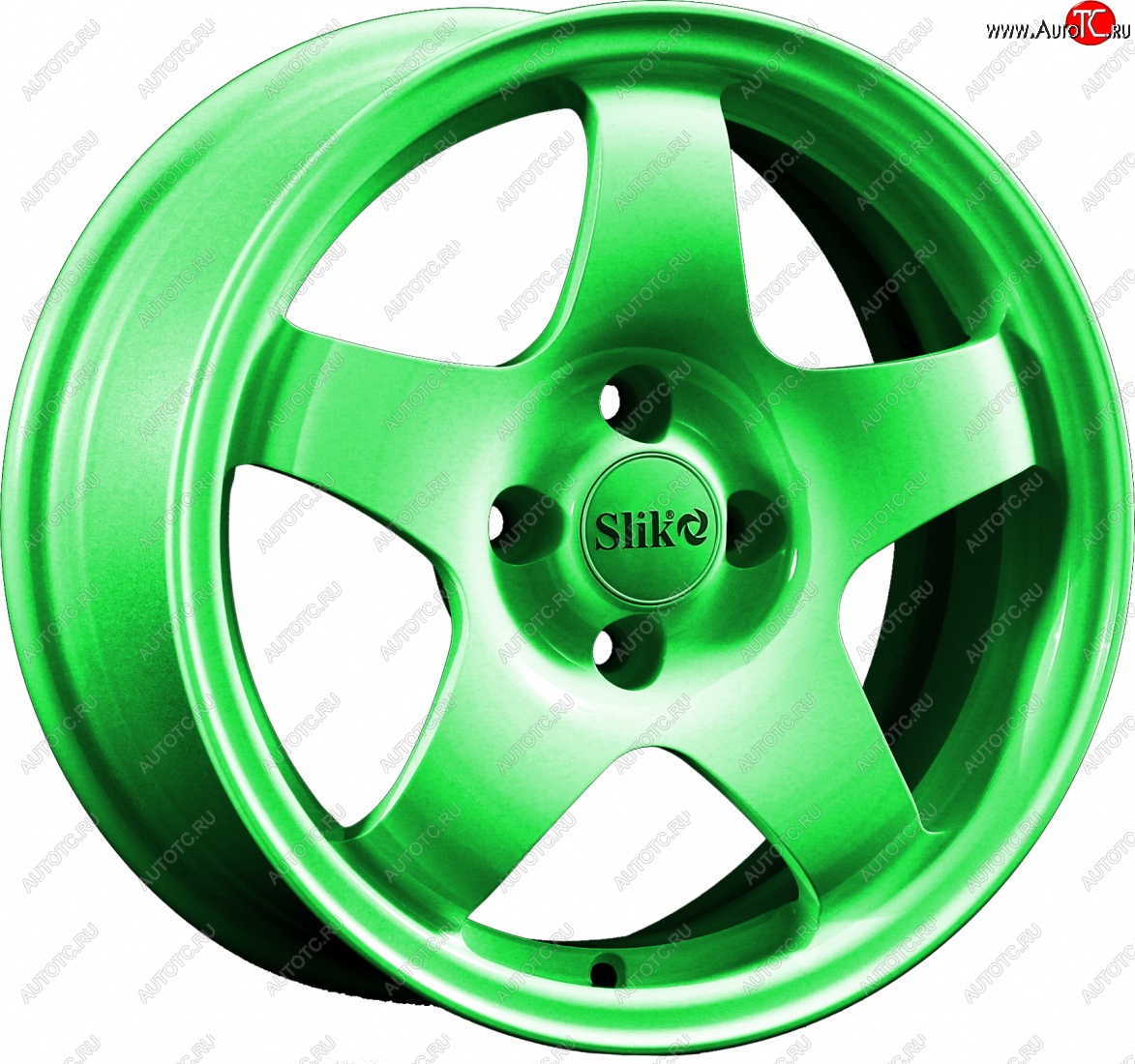 15 249 р. Кованый диск Slik Sport 6.5x15 (RAL 6038 ярко-зеленый)   (Цвет: RAL 6038 ярко-зеленый)  с доставкой в г. Керчь