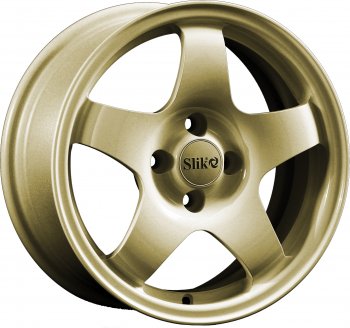 Кованый диск Slik Sport 6.5x15 (Металлик золотой)  (Цвет: Металлик золотой)