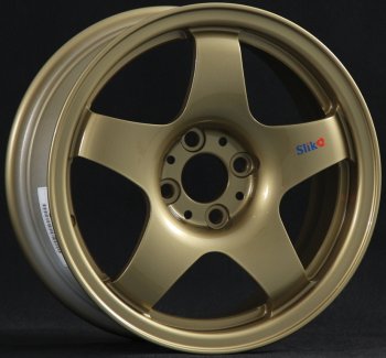 Кованый диск Slik Sport 6.5x15 (Металлик золотой) 6.5x15/4-5x98-120 D54.1-72.6 Audi A6 C6 дорестайлинг, универсал (2004-2008) 5x112.0xDIA57.1xET45.0