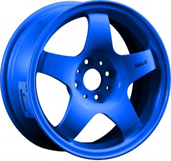 Кованый диск Slik Sport 6.5x15 (Candy синий) 6.5x15/4-5x98-120 D54.1-72.6  (Цвет: Candy синий)