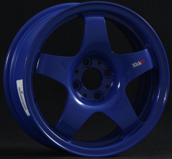 Кованый диск Slik Sport 6.5x15 (Синий) 6.5x15/4-5x98-120 D54.1-72.6  (Цвет: Синий)