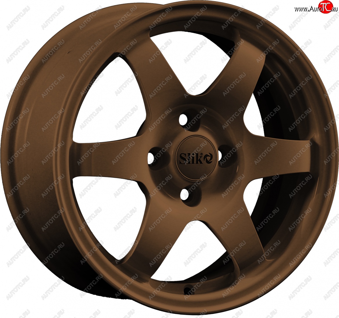 15 249 р. Кованый диск Slik Sport 6.5x15 (Металлик коньячная бронза. Матовый)   (Цвет: Металлик коньячная бронза. Матовый)  с доставкой в г. Керчь