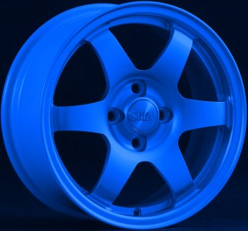 Кованый диск Slik Sport 6.5x15 (Candy синий)  (Цвет: Candy синий)