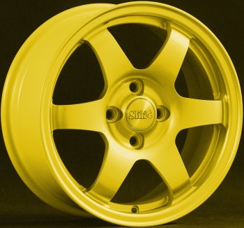 Кованый диск Slik Sport 6.5x15 (Candy ярко-желтый)  (Цвет: Candy ярко-желтый)