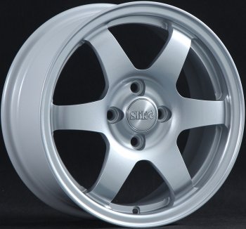 Кованый диск Slik Sport 6.5x15 (Серебристый светлый)  (Цвет: Серебристый светлый)