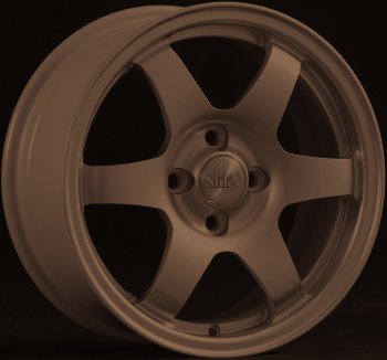 Кованый диск Slik Sport 6.5x15 (Металлик бронза)  (Цвет: Металлик бронза)