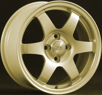 Кованый диск Slik Sport 6.5x15 (Металлик золотой)  (Цвет: Металлик золотой)