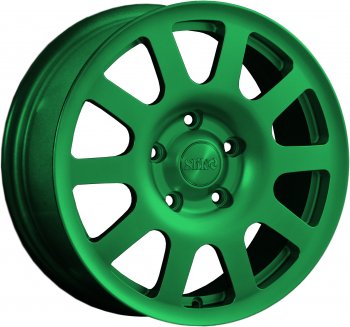 Кованый диск Slik Sport 6.5x16 (Зеленый) Audi A4 B7 универсал (2004-2009) 5x112.0xDIA57.1xET42.0