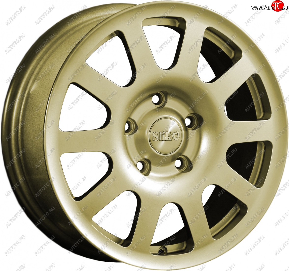 18 999 р. Кованый диск Slik Sport 6.5x16 (Металлик золотой)   (Цвет: Металлик золотой)  с доставкой в г. Керчь