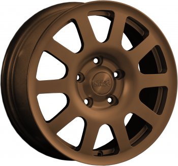 Кованый диск Slik Sport 6.5x16 (Металлик коньячная бронза. Глянец)  (Цвет: Металлик коньячная бронза. Глянец)