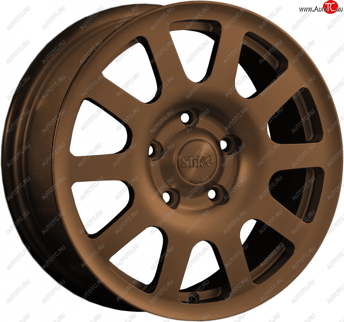 18 999 р. Кованый диск Slik Sport 6.5x16 (Металлик коньячная бронза. Глянец)   (Цвет: Металлик коньячная бронза. Глянец)  с доставкой в г. Керчь
