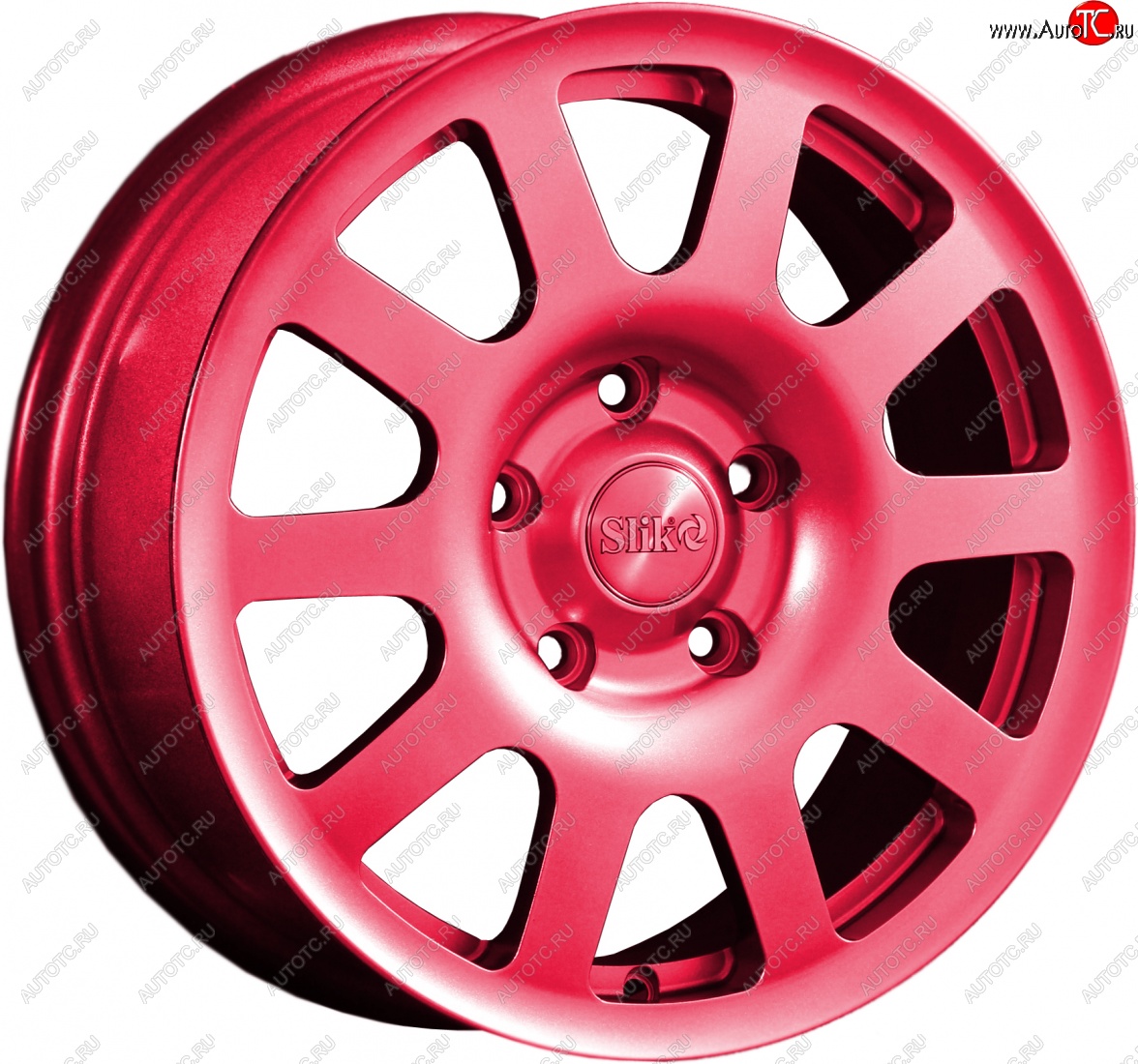18 999 р. Кованый диск Slik Sport 6.5x16 (Candy рубиновый)   (Цвет: Candy рубиновый)  с доставкой в г. Керчь