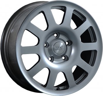 Кованый диск Slik Sport 6.5x16 (Серебристый темный)  (Цвет: Серебристый темный)