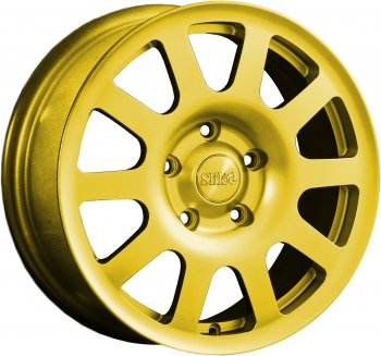 Кованый диск Slik SPORT R16x6.5 Ярко желтый RAL 1021 (YELLOW) 6.5x16  (Цвет: YELLOW)