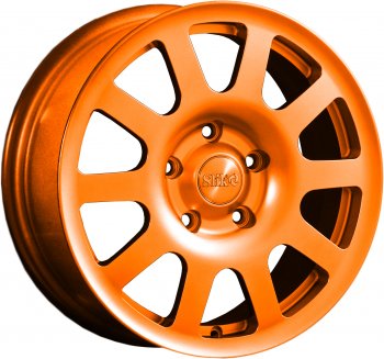 Кованый диск Slik Sport 6.5x16 (Ярко-оранжевый)  (Цвет: Ярко-оранжевый)