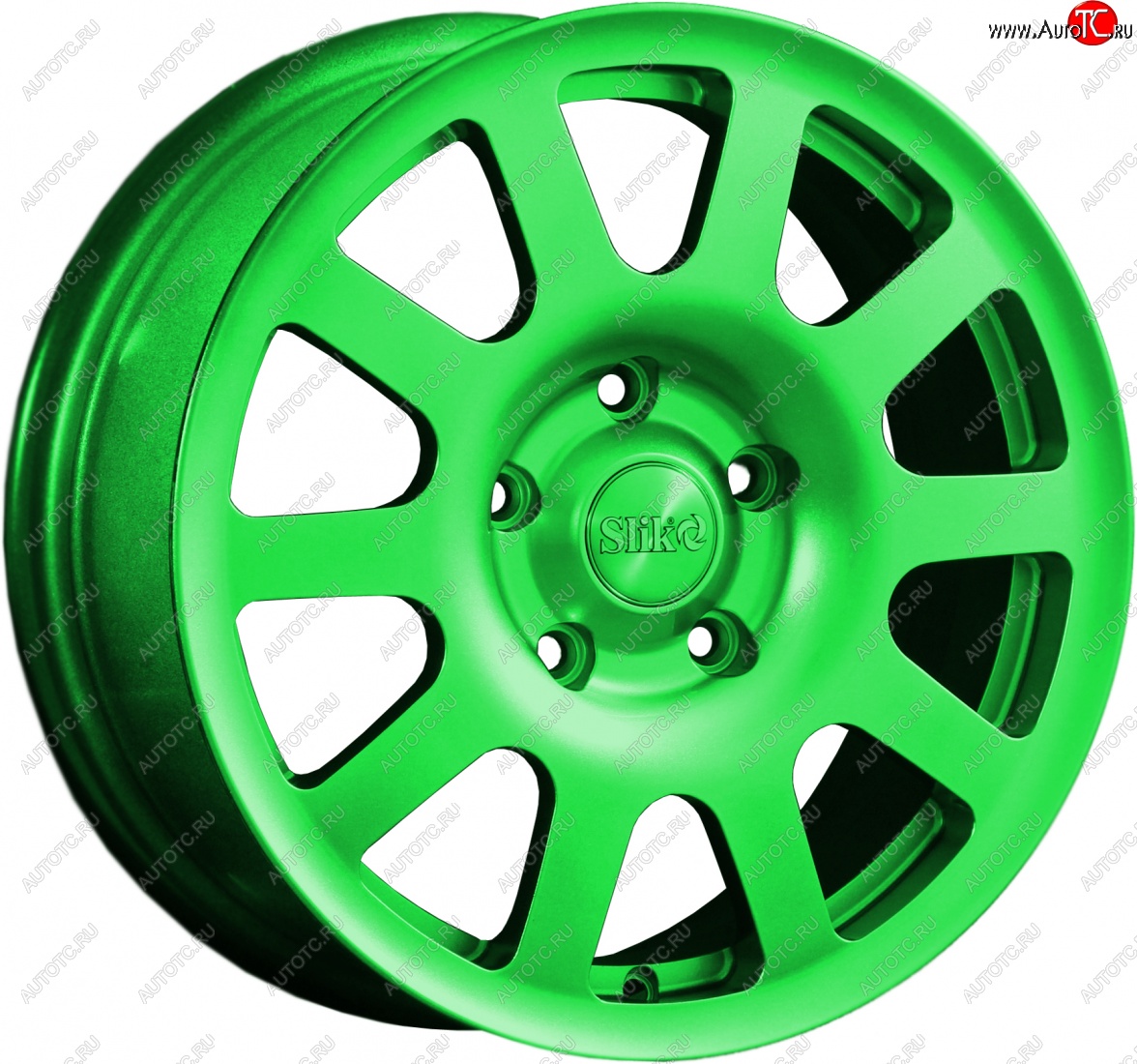18 999 р. Кованый диск Slik Sport 6.5x16 (RAL 6038 ярко-зеленый)   (Цвет: RAL 6038 ярко-зеленый)  с доставкой в г. Керчь