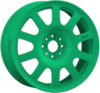 Кованый диск Slik SPORT R16x6.5 Candy Green изумрудно-зеленый 6.5x16  (Цвет: Candy Green изумрудно-зеленый 6.5x16)