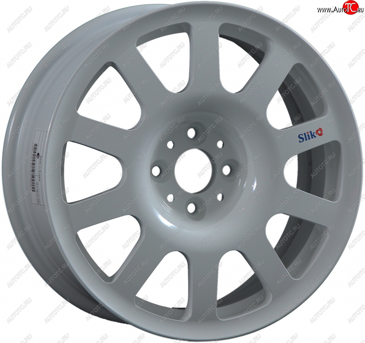 10 349 р. Кованый диск Slik SPORT R16x6.5 Серебристый светлый (S16) 6.5x16   (Цвет: S16)  с доставкой в г. Керчь