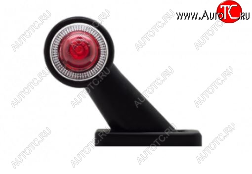 489 р. Фонарь габаритный и контурный Евросвет ГФ 3.4 LED2 Hyundai HD-170 (2004-2025) (12В, Черное кольцо)  с доставкой в г. Керчь