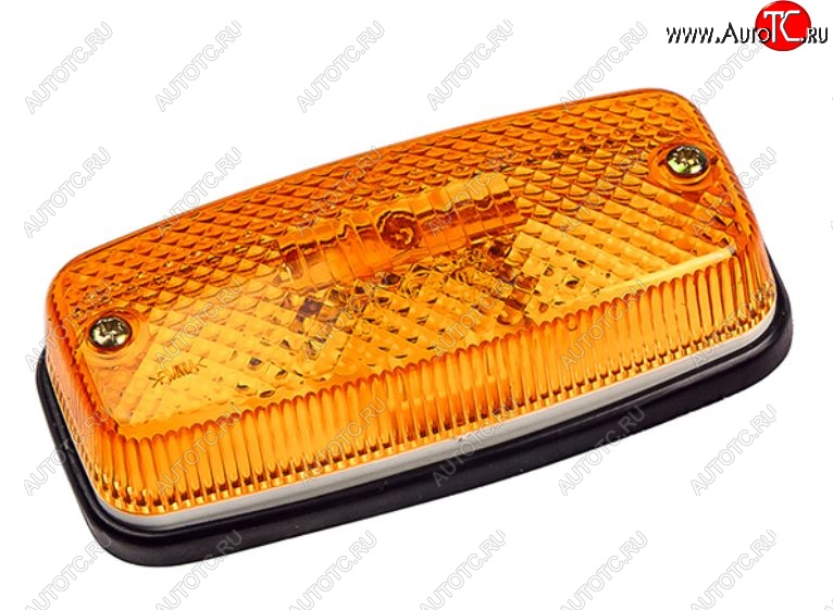 284 р. Фонарь контурный Евросвет ЕС 04.О (LED, оранжевый с кронштейном) HOWO T7H (2018-2025) (12В)  с доставкой в г. Керчь