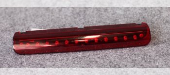 429 р. Универсальный LED стоп сигнал 21103716810 (22х2х4 см) Jeep Compass MP дорестайлинг (2016-2022) (Красный)  с доставкой в г. Керчь. Увеличить фотографию 3
