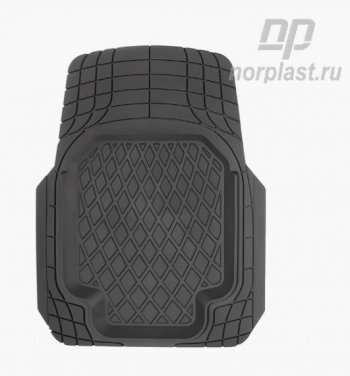 Коврик салонный универсальный литьевой (передний, 589х771 мм) Norplast Lidec Suzuki Swift ZC33S,ZC83S, ZC43S, ZC53S, ZD53S (2016-2025)