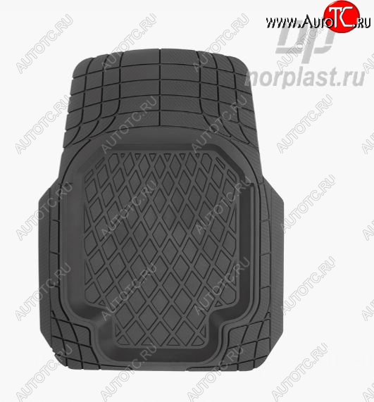 919 р. Коврик салонный универсальный литьевой (передний, 589х771 мм) Norplast Lidec Jeep Compass MP дорестайлинг (2016-2022)  с доставкой в г. Керчь