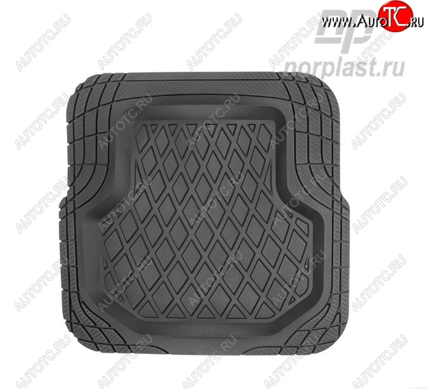 579 р. Коврик салонный универсальный литьевой (задний, 528х508 мм) Norplast Lidec Jeep Compass MP дорестайлинг (2016-2022)  с доставкой в г. Керчь
