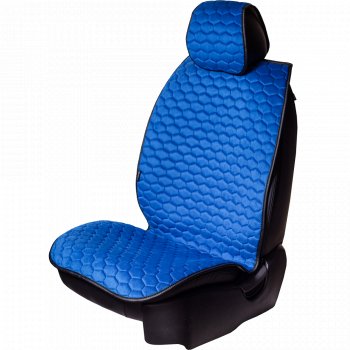 Комплект накидок на сиденья Lord Autofashion Тейлор (велюр, 2 места)  (Синий 2650)