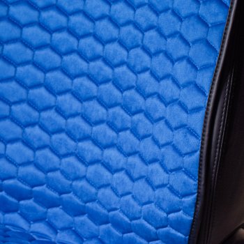 3 399 р. Комплект накидок на сиденья Lord Autofashion Тейлор (велюр, 2 места)   (Синий 2650)  с доставкой в г. Керчь. Увеличить фотографию 2
