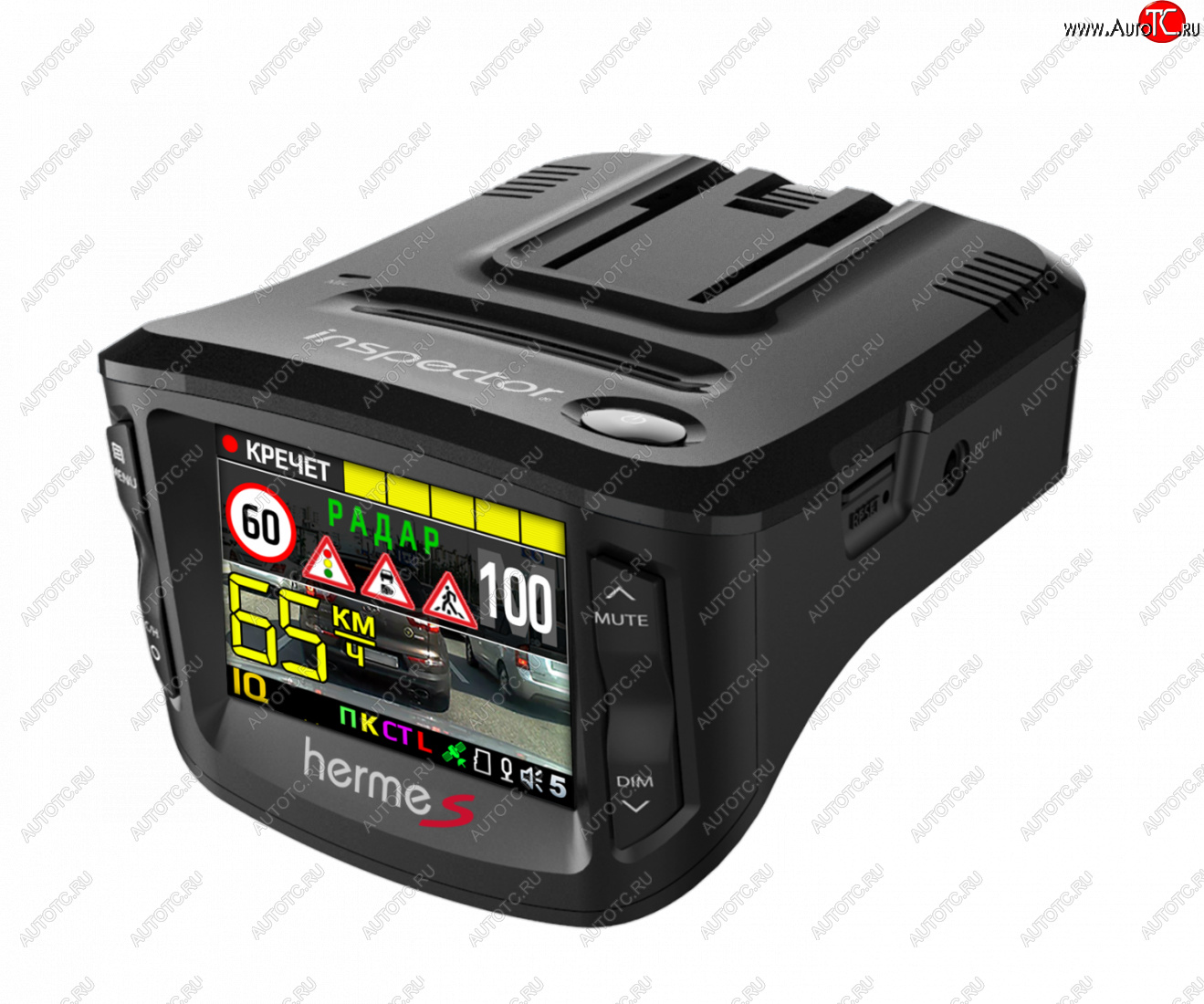 15 899 р. Видеорегистратор с радардетектором GPS INSPECTOR HERMES (SIGNATURE) Jeep Compass MP дорестайлинг (2016-2022)  с доставкой в г. Керчь