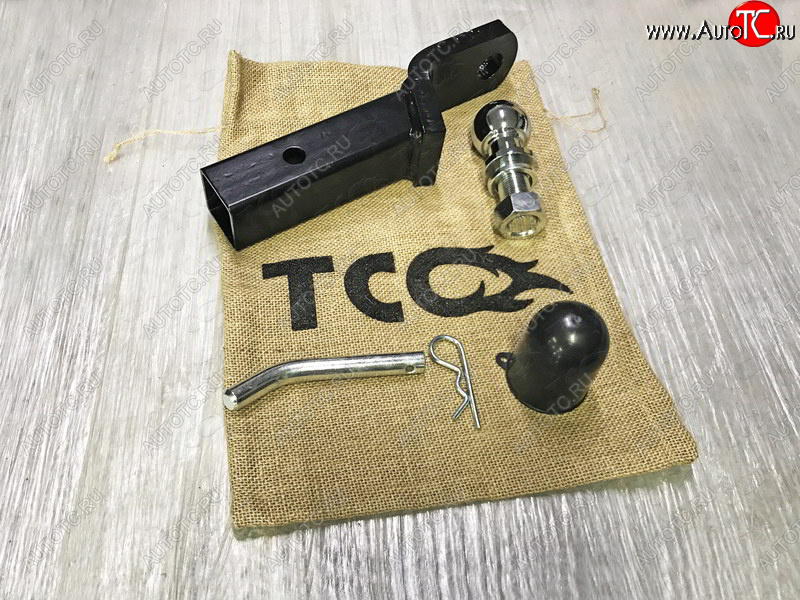 5 549 р. Кронштейн для фаркопа универсальный (50х50. тип E) TCC   (никелированный)  с доставкой в г. Керчь