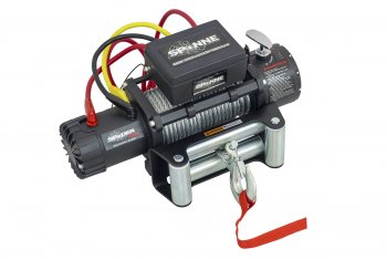 28 999 р. Лебёдка электрическая SPIDER 12000 lbs 5443 кг Electric Winch (влагозащищенная)   (стальной трос)  с доставкой в г. Керчь. Увеличить фотографию 3