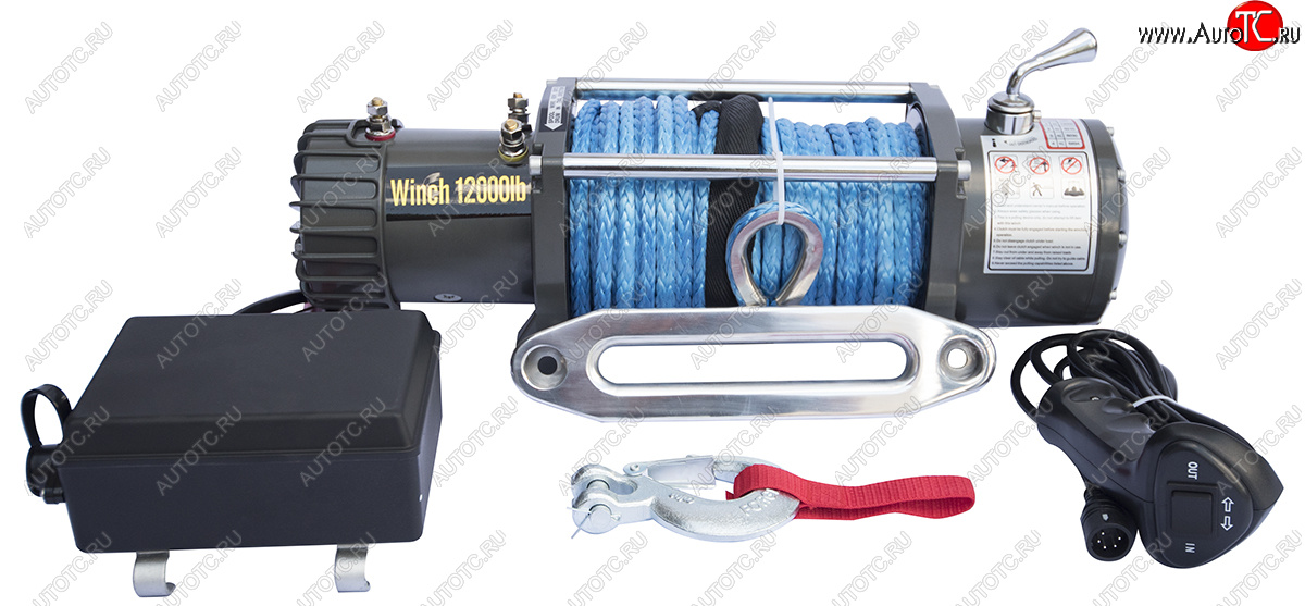 38 999 р. Лебёдка электрическая 12000S CM Winch (синтетический трос)    с доставкой в г. Керчь
