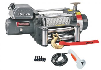 Лебёдка электрическая Runva (индустр. 12V) Dodge Sprinter микроавтобус (2002-2006)