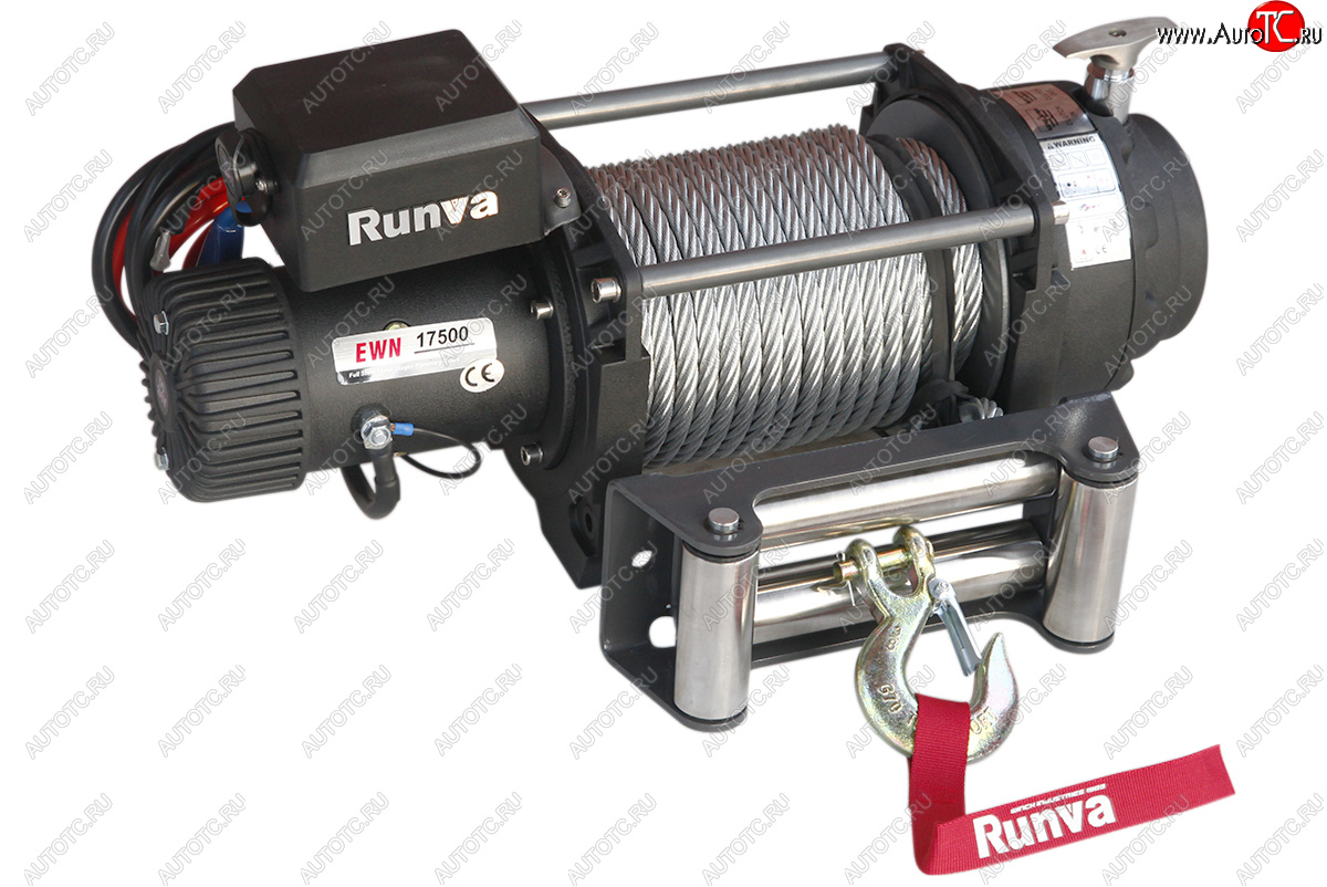 88 779 р. Лебёдка электрическая Runva (индустр., 12V)   (17500 lbs (7930 кг))  с доставкой в г. Керчь