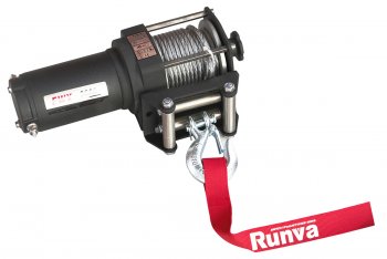 Лебёдка электрическая 3000A lbs 1361 кг Runva Daihatsu Terios J100 дорестайлинг (1997-2000) (стальной трос)