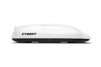 39 799 р. Багажный бокс CYBORT CarNet (460 л/206x86x40 см, двухсторонний, быстросъемные крепления краб) на крышу   (белый матовый с защитным покрытием Raptor)  с доставкой в г. Керчь. Увеличить фотографию 10