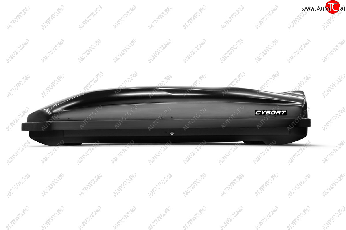 31 999 р. Багажный бокс CYBORT CarGO (580 л/216x85x46 см, двусторонний, крепление скоба) на крышу   (Черная пантера (672))  с доставкой в г. Керчь