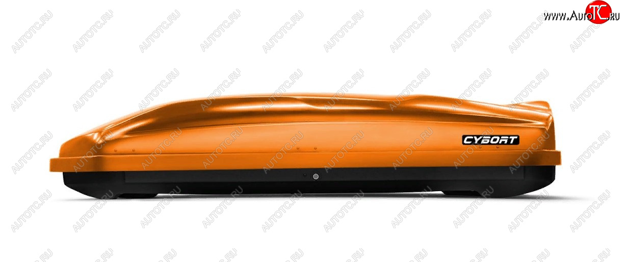 33 999 р. Багажный бокс CYBORT CarGO (580 л/216x85x46 см, двусторонний, крепление скоба) на крышу   (Янтарь (248))  с доставкой в г. Керчь