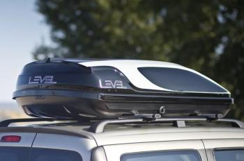 31 999 р. Автобокс LEVEL Касатка (450 л. 190х80х45 см)   (Черно-белый)  с доставкой в г. Керчь. Увеличить фотографию 2