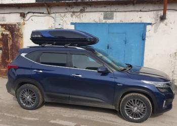 31 999 р. Автобокс LEVEL Касатка (450 л. 190х80х45 см)   (Черно-синий)  с доставкой в г. Керчь. Увеличить фотографию 5