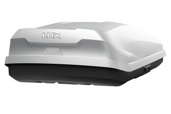 49 899 р. Багажный бокс (450 л 175х85х40 см, двусторонний) LUX IRBIS 175   (белый глянец)  с доставкой в г. Керчь. Увеличить фотографию 2