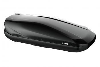 49 899 р. Багажный бокс (450 л 175х85х40 см, двусторонний) LUX IRBIS 175   (черный глянцевый)  с доставкой в г. Керчь. Увеличить фотографию 2