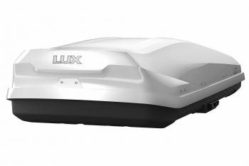 54 599 р. Багажный бокс (470 л 206х75х36 см, двусторонний) LUX IRBIS 206   (белый глянцевый)  с доставкой в г. Керчь. Увеличить фотографию 3